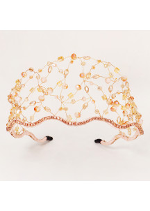 serre-tête pour une soirée de gala rehaussé de perles