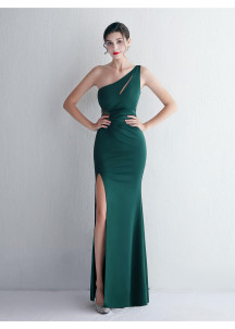 Grácil y Sofisticado Vestido de Gala Azul Claro