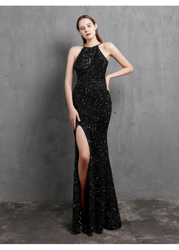 Sparkling and Glamorous Sequin Gown